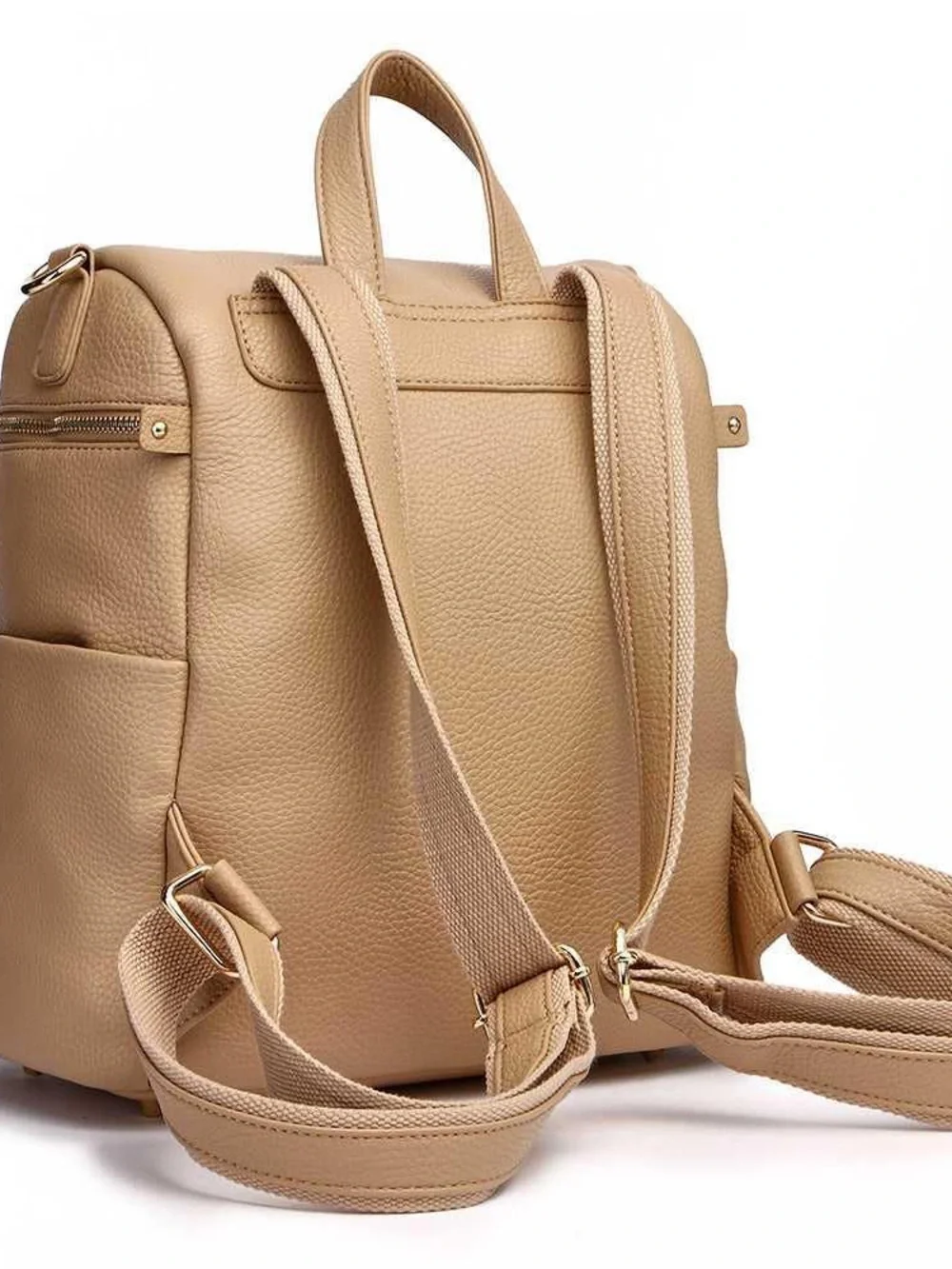 Luli Bebe Petit Monaco Diaper Bag- Latte Brown